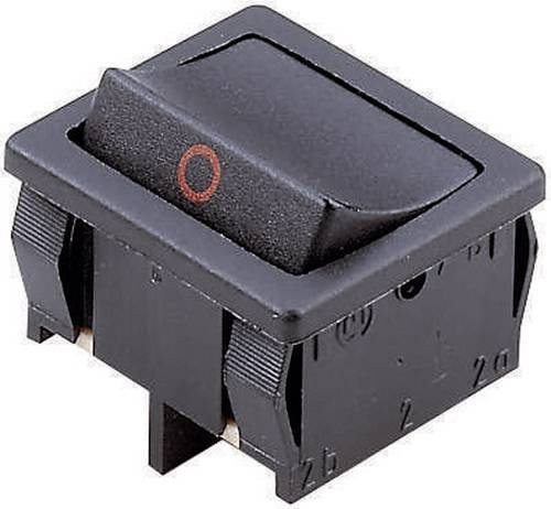 Marquardt Wippschalter 1802.1101 Schwarz 2 x Aus/Ein 250 V/AC 6A IP40 rastend - Bild 1