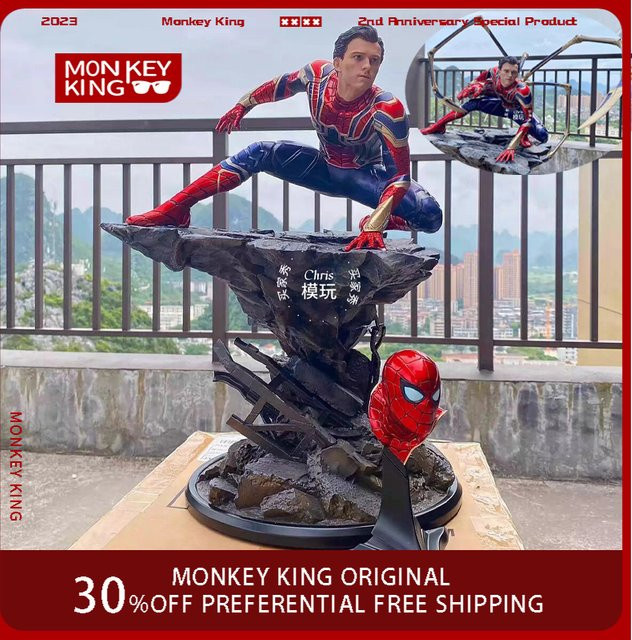 Hot Toys Marvel Spider-Man, The Avengers-Figur, Harz, 51 cm - Bild 1