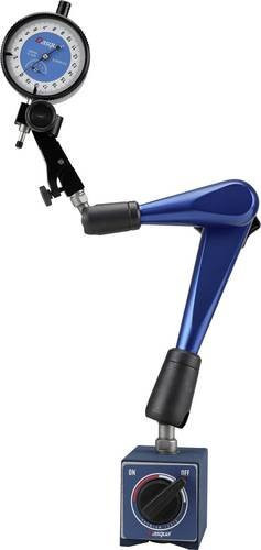 Dasqua 7121-0030 Power-Magnetfuß mit verstärkter Verriegelung aus Edelstahl in Blau, Ablesung: 355mm - Bild 1