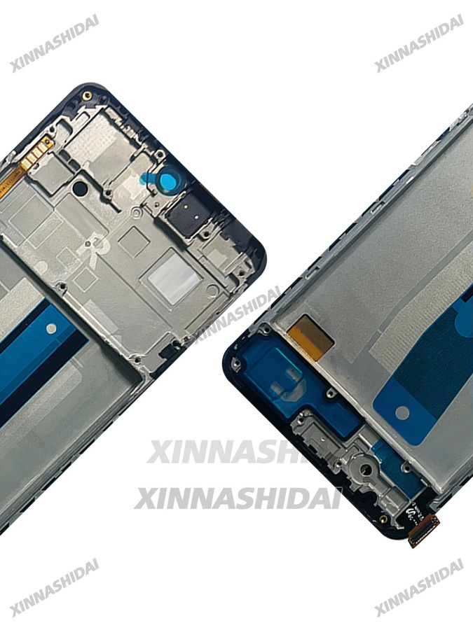 Xiaomi Redmi Note 12S OLED LCD Display mit Touch Screen und Rahmen in Schwarz - Bild 3