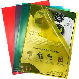 Exacompta Forever Aktenhüllen aus Recycling-Polypropylen, genarbt, DIN A4, Multicolor, 25 Stück - Bild 1