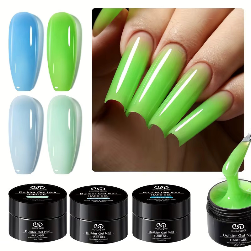 DUOLINGDAI Milky Smooth Builder Gel, 30 g, Glänzend - Bild 4