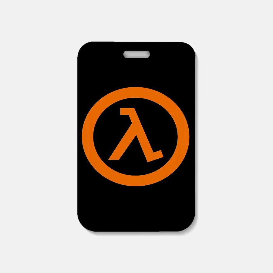 Game H-Half L-Life Ausweishalter mit Umhängeband in Multicolor aus Kunststoff für Büro und Schule - Bild 6
