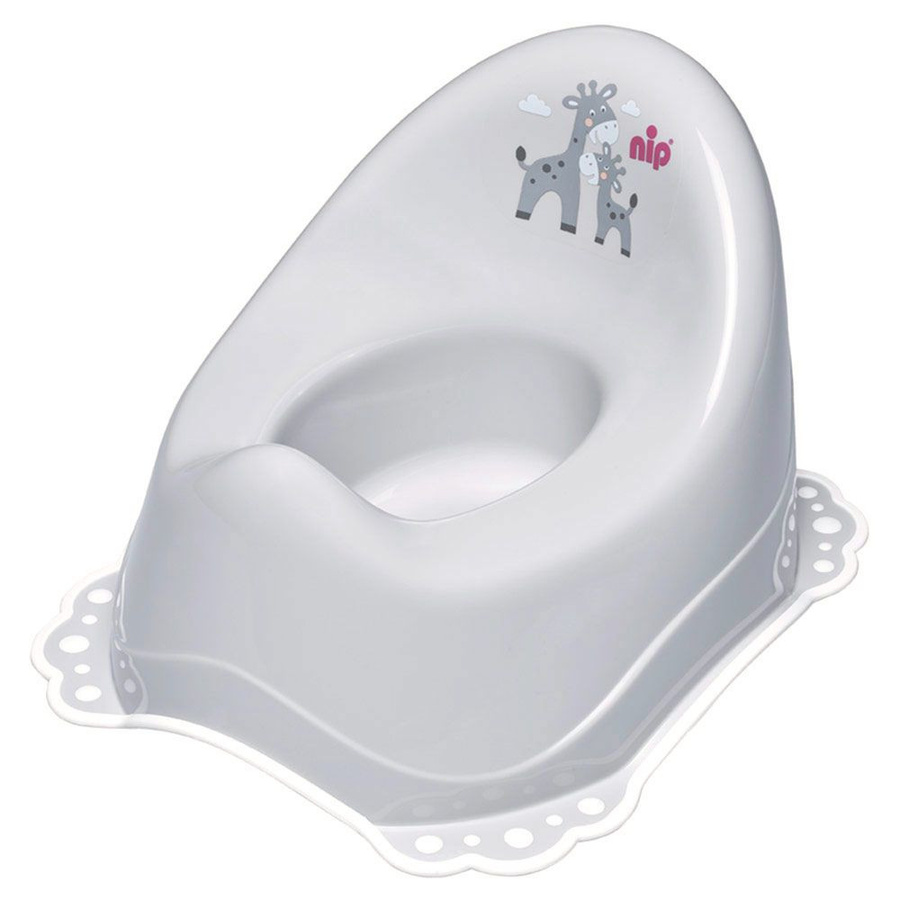 Nip Töpfchen Giraffe in Grau, B/T/H: 34,0 x 28,0 x 23,0 cm - Bild 1