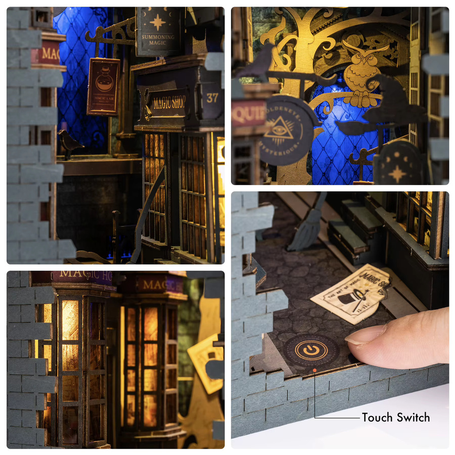 Rolife Magisches Haus, 3D Holzpuzzle, Fantasy, ab 14 Jahre - Bild 4