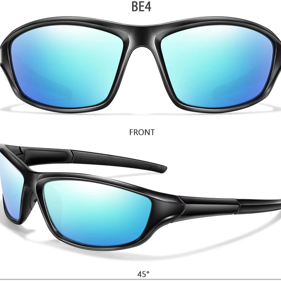 Karos Sportsonnenbrille, Vollrand, Kunststoff, polarisiert - Bild 5