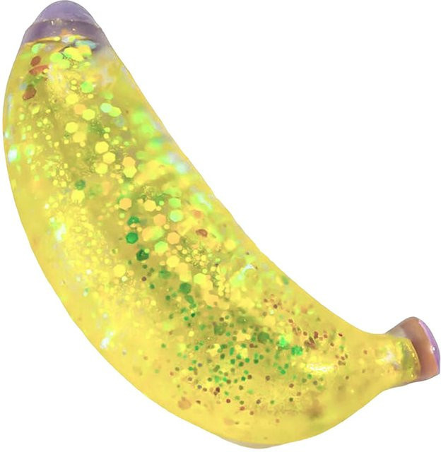 BC Pet Supplies Pulverbanane Stressball, leuchtend, weich - Bild 1