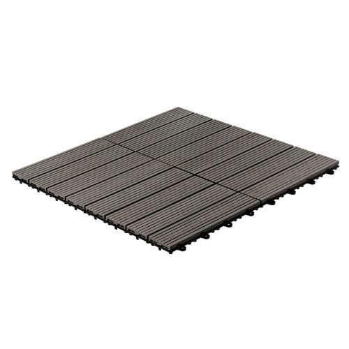 Home Deluxe WPC Klickfliesen Bavaro Anthrazit, 9 m², B/B/H: 30 x 30 x 2,2 cm - Bild 3