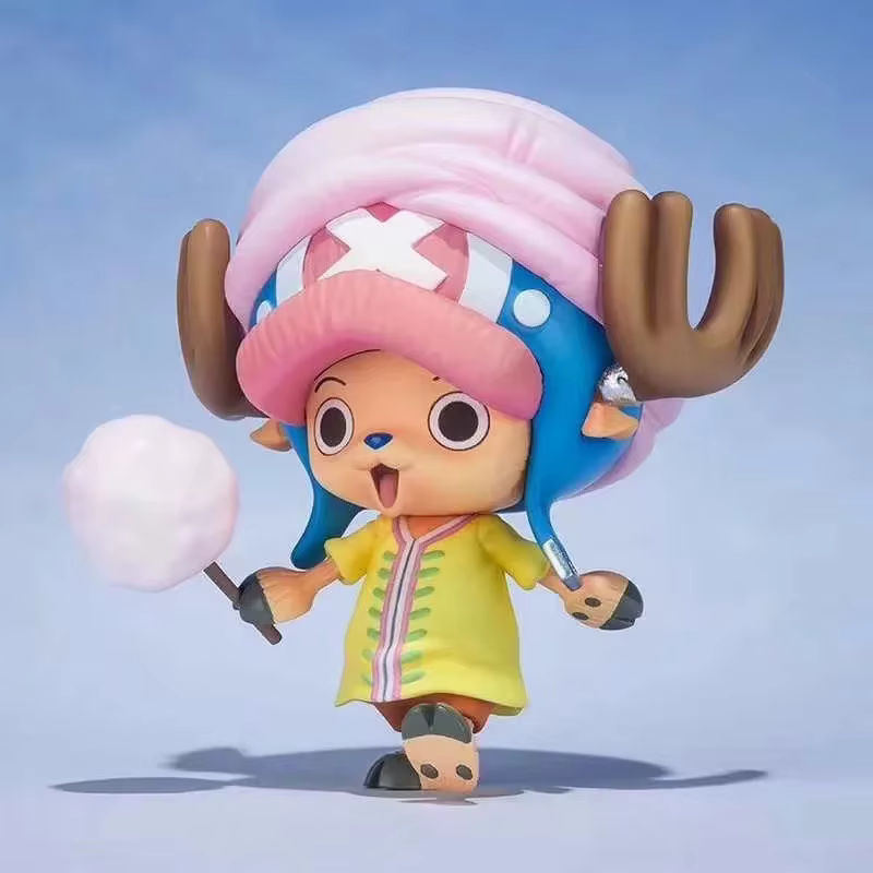 Bandai One Piece Tony Tony Chopper Cotton Candy Ver. PVC-Actionfigur für Kinder, mehrfarbig, Höhe: 10 cm - Bild 2
