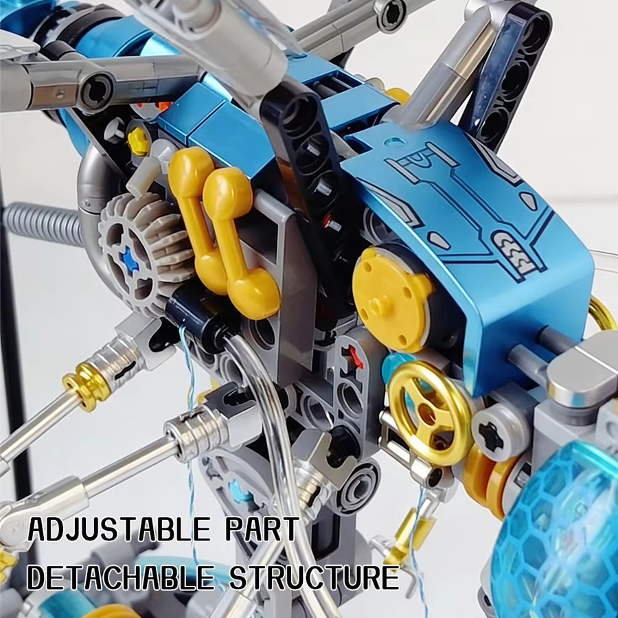 yangkili Libellen-Insekten-Modellbausteine, Mechanische gepanzerte Fahrzeuge, ab 14 Jahren - Bild 5