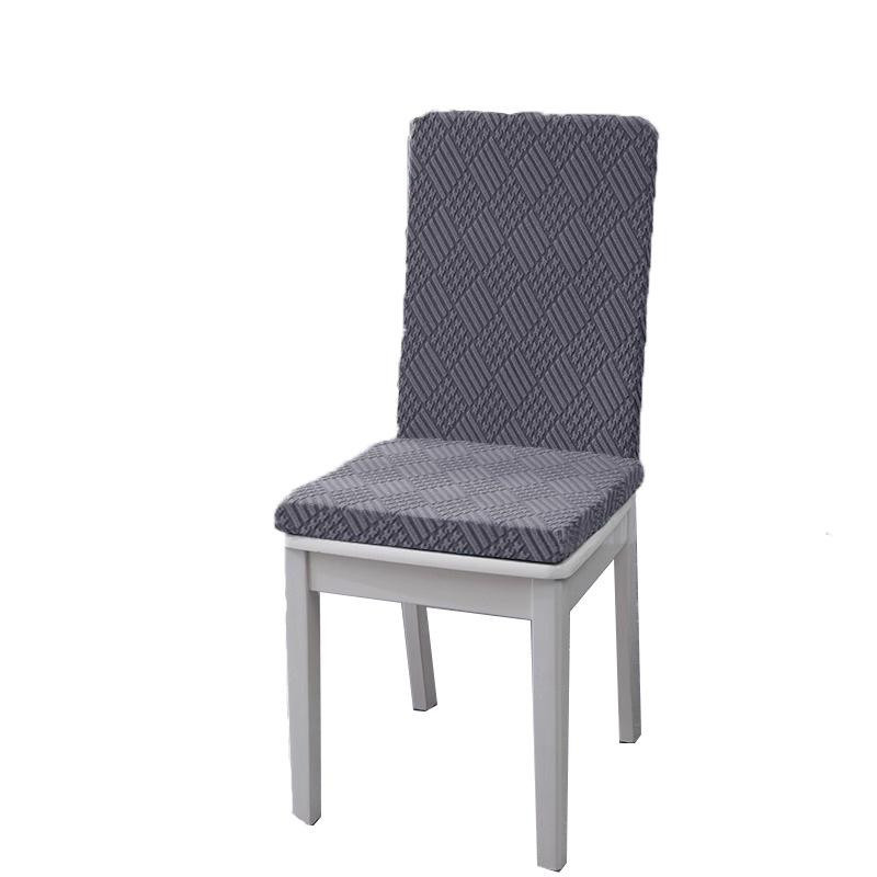 Yiran Furniture Universal Stuhlbezug mit Sitzkissen und Rückenlehne, elastisch, für Esszimmerstühle, B/T/H: 40 x 42 x 50 cm - Bild 3