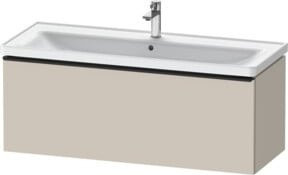 Duravit Waschtischunterschrank D-Neo in Weiß und Taupe, B/T/H: 118,4 x 45,2 x 44,0 cm - Bild 1