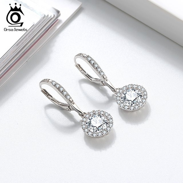 ORSA JEWELS Ohrringe, 925 Silber, Zirkonia, Damen - Bild 1