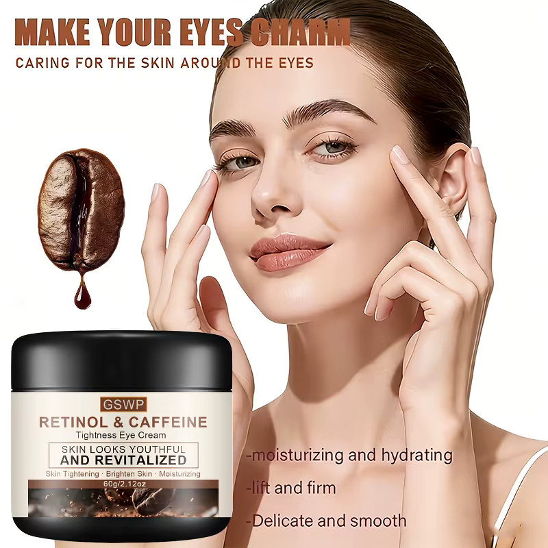 GSWP Retinol-Koffein Augenlifting-Creme, 60g, für empfindliche Haut - Bild 2
