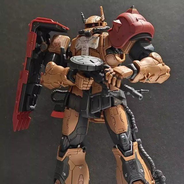Bandai HG 1/144 MS-06F Zaku II F Type Solari RFV 254 Requiem For Vengeance, Bausatz-Modell, Actionfigur - Bild 1