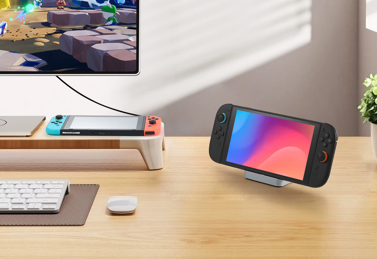 Gulikit NS35 Dockingstation für Nintendo Switch 1/2 und Switch 2, 4K 60Hz HDMI mit PD 100W Schnellladung und verbesserter Kühlung, Grau - Bild 3