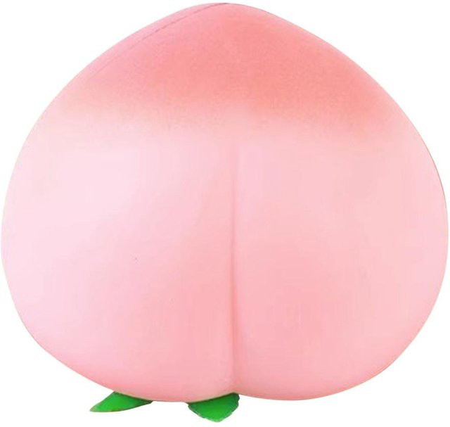 Binchi Outdoor Equipment Cartoon Pfirsich PU Squishy, Anti-Stress Spielzeug - Bild 1