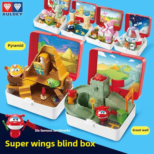 AULDEY SuperWings Jett Adventure Blind Box, Sammlung Spielzeug - Bild 1