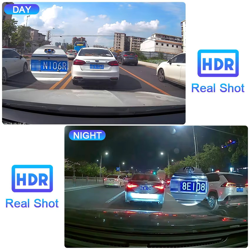 HESHECAM 4K UHD WLAN Dashcam Action Camera in Schwarz für Audi A4 A5 A6 A7 A8 Q5 Q7 TT RS3 RS5 RS7 - Bild 5