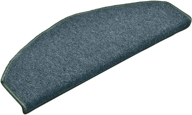 vidaXL Stufenmatten 15 Stück Halbrund Dunkelgrün B: 65 cm, T: 24 cm, H: 4 cm - Bild 1