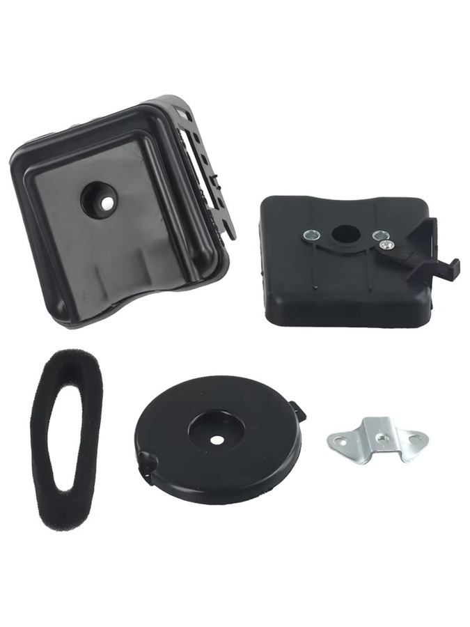 VIBRATITE Luftfilter-Set für Freischneider BC430, schwarze Reinigungsabdeckung für 43 cc, 49 cc und 52 cc Motoren - Bild 2