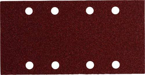 Metabo Haftschleifblätter Professional für Holz und Metall, Körnung P 100, 10 Stück, Farbe Rot, B: 18,5 cm, H: 9,3 cm - Bild 1