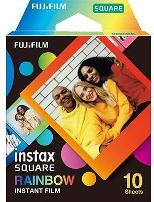Fujifilm instax SQUARE Sofortbildfilme Rainbow Multicolour - Bild 1