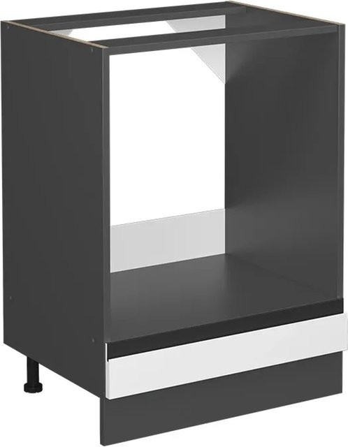 Vicco Herdschrank R-Line J-Shape Küchenschrank in Anthrazit und Weiß, Breite: 60 cm - Bild 2