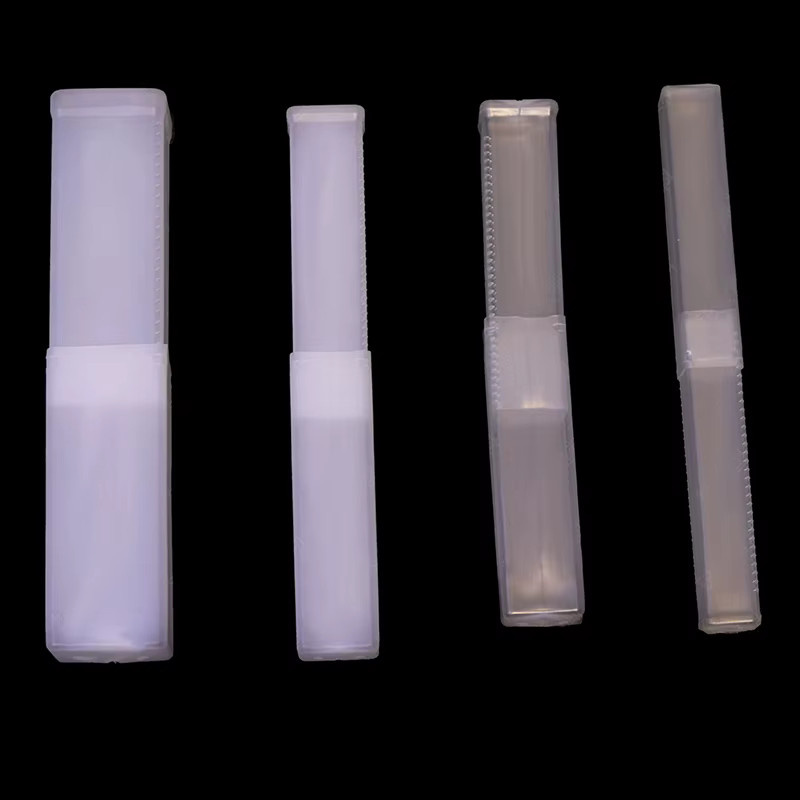 HUXUAN Teleskop-Verpackungsbox aus Kunststoff für Bohrer und Fräser, transparent - Bild 2