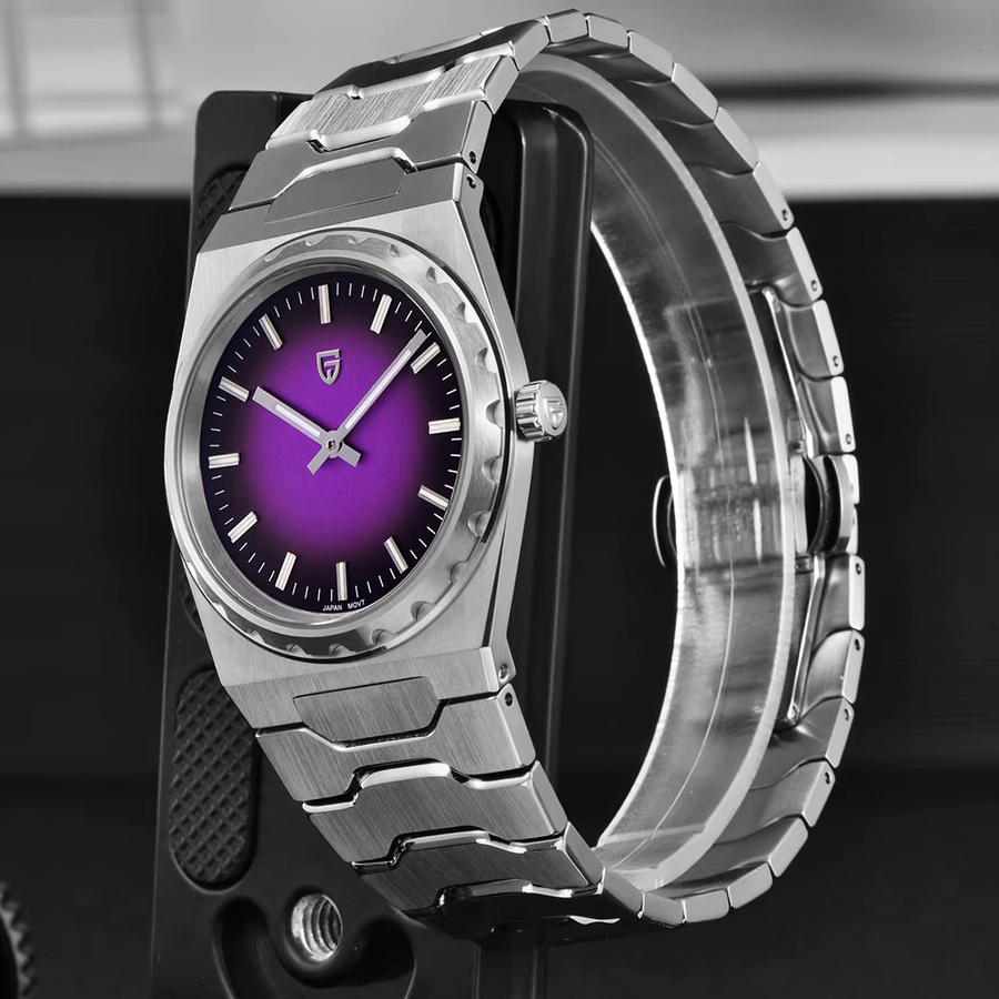PAGANI DESIGN Armbanduhr, Quarz, Edelstahl, Saphirglas, 37 mm, Herren - Bild 2