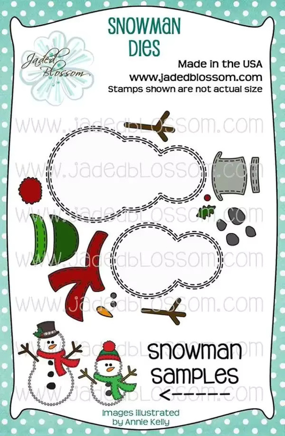 Weihnachts Metall-Stanzformen für DIY Scrapbooking und Papierbasteln, Mehrfarbig - Bild 1