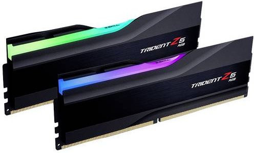 G.Skill DDR5 RAM Kit 64GB 2 x 32GB 5600MHz CL36 Trident Z5 RGB Schwarz - Bild 1