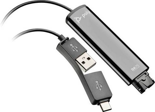 HP 786C6AA DA75 Schnittstellen-Modul mit USB-A und USB-C in Schwarz - Bild 1