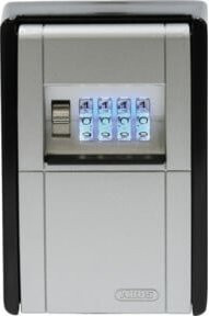 ABUS Schlüsseltresor 787 LED mit Zahlenschloss in Silber, H x B x T: 11,9 x 8,2 x 4,2 cm - Bild 1