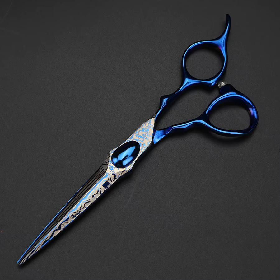 XUANTENG Haarschere und Effilierschere, Blau, 15,2 cm, Unisex - Bild 2