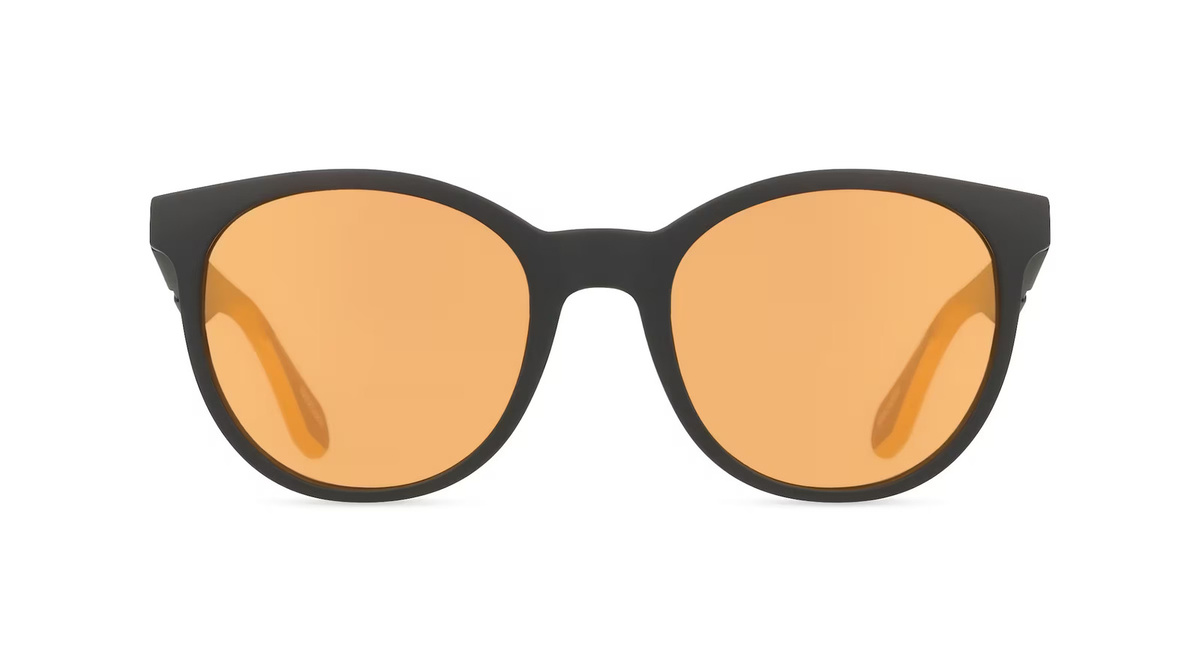 adidas Originals OR0102 Sonnenbrille, Vollrand, Rund, Acetat, Unisex, schwarz - Bild 1