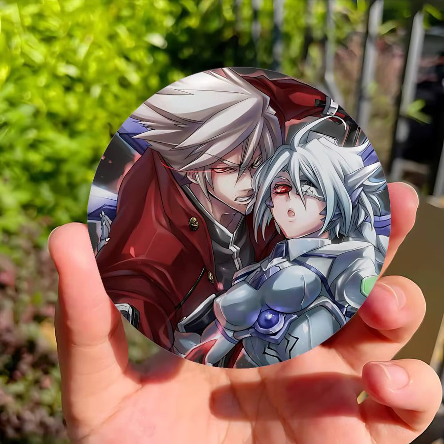 B-Blazblue Brosche, Runde Cartoon Idol Cosplay Abzeichen, Unisex - Bild 5