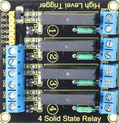 Joy-it sbc-ssr01 Relais-Platine in Multicolour - Bild 1