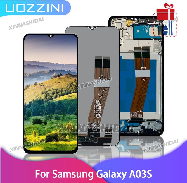 Samsung Galaxy A03s TFT LCD Display mit Touchscreen Digitizer in Schwarz - Bild 1