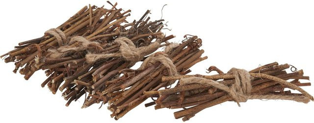 VBS Reisigbündel aus Jute in Braun für die Weihnachtszeit im rustikalen Stil - Bild 1