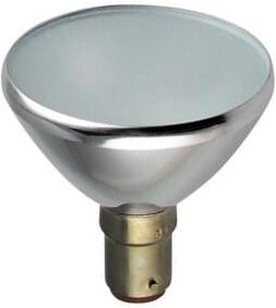 Scharnberger Hasenbein Halogenlampe Ba15d 12V 50W matt silber 46443 - Bild 1