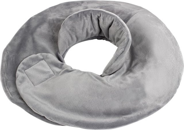 Westfalia Nackenwärmflasche Plus mit grauem Fleece-Bezug - Bild 1