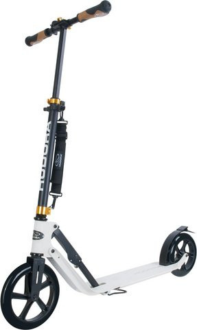 Hudora Scooter BigWheel Style 230, weiß, klappbar aus Aluminium und Kunststoff - Bild 1