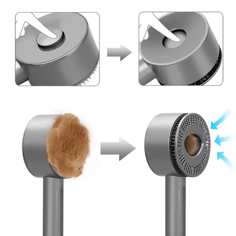 Dyson Tierhaarbürste mit Schlauch in Grau für V8 V10 V11 V15 Staubsauger, B/T/H: 39,0 x 10,5 cm - Bild 3