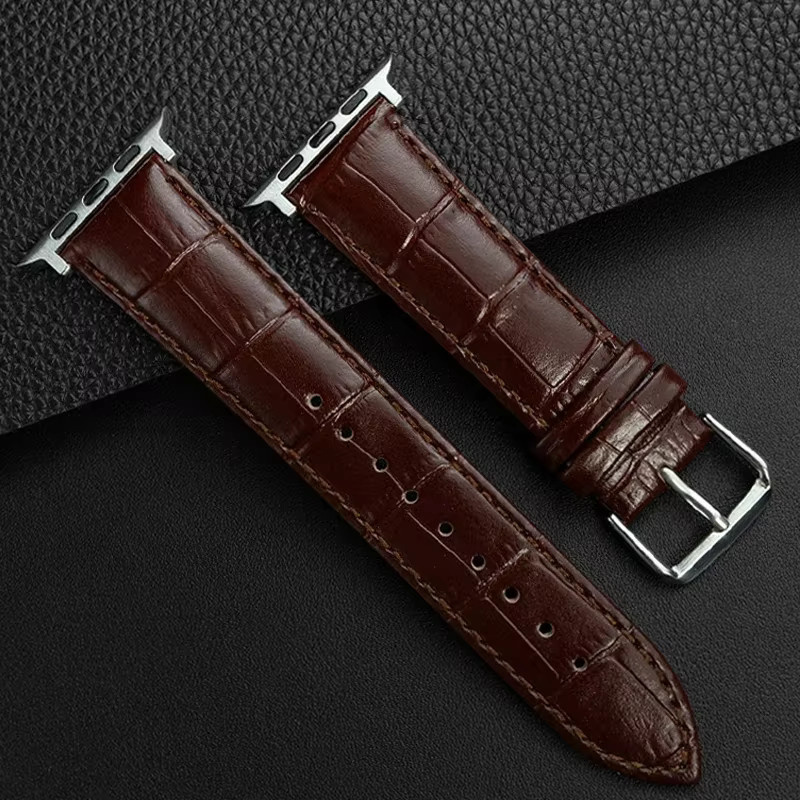 CAOWTAN Uhrenarmband Leder, Unisex - Bild 2