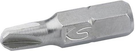 KS Tools Torq-Bit Schraubendreher-Bit 1/4 Zoll mit 6,3 mm Antrieb und 25 mm Länge in Silber - Bild 1