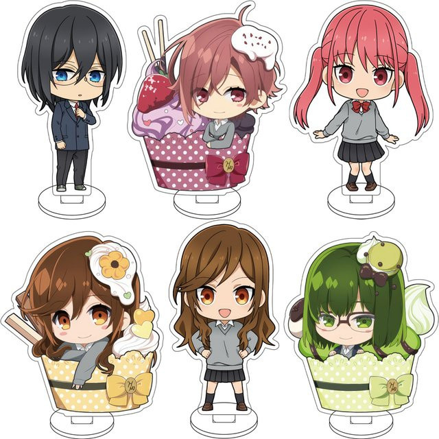 Bandai Horimiya Acryl-Ständer, Figuren, 10cm - Bild 1