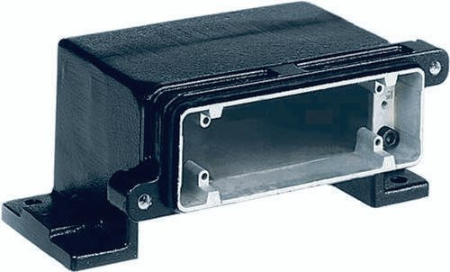 HARTING Sockelgehäuse 19 40 024 0925 19400240925 aus Edelstahl in Schwarz - Bild 1