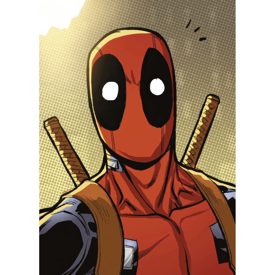 Komar Wandbild Marvel Deadpool Holup, Farbe: Rot, Breite: 50 cm, Höhe: 70 cm - Bild 2