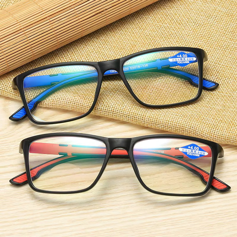 MOYOKA Lesebrille, rechteckig, TR90, Unisex, transparent - Bild 2